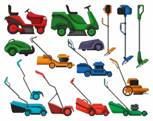 Green Grass Mowers Types of Lawn Mowers