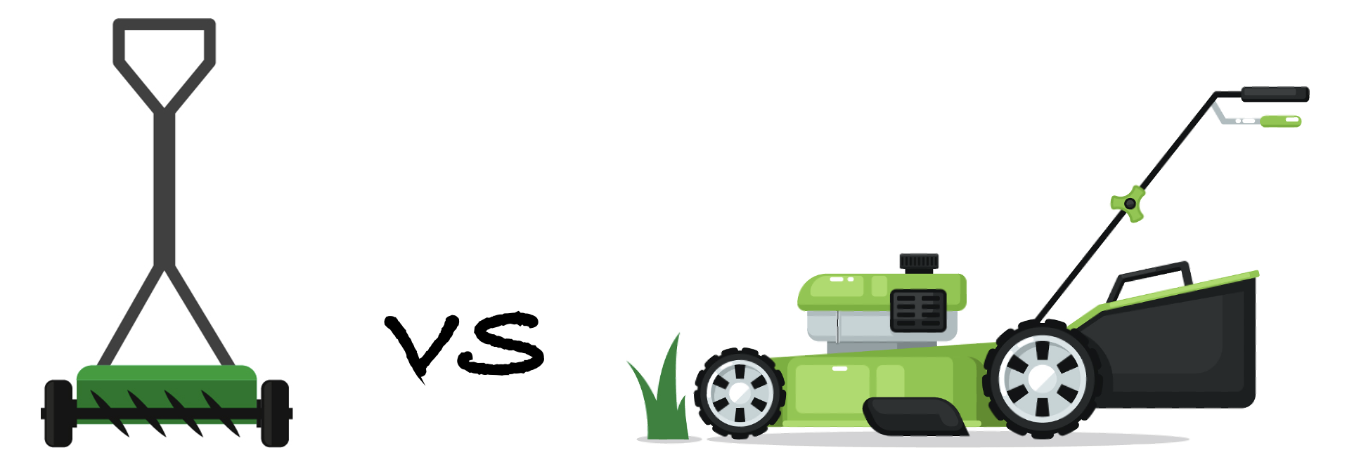 rotary vs reel lawnmowers
