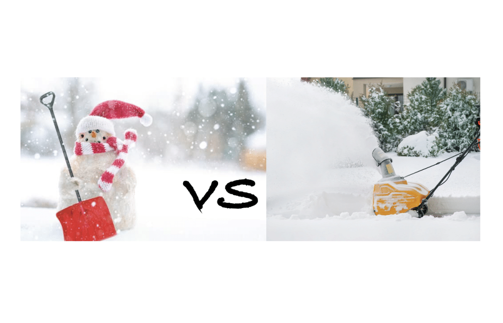 Snow Shovel vs Snow Blower